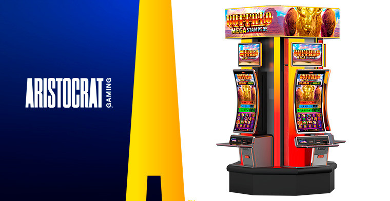Aristocrat Gaming’s latest  realese Buffalo Mega Stampede™ Charges into Casinos and Tops New Premium Lease Rankings