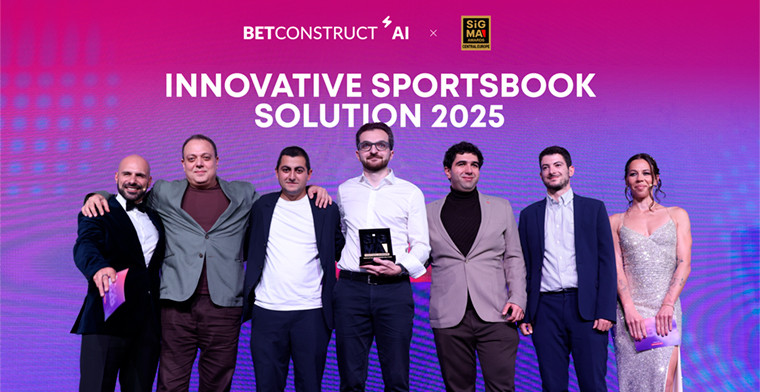 SiGMA Central Europe Awards 2025: BetConstruct Wins Innovative Sportsbook Solution of the Year