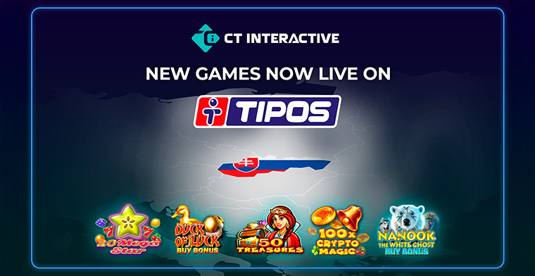 CT Interactive Launches New Game Portfolio on Tipos.sk