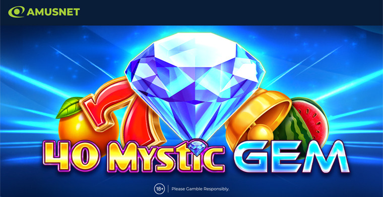 Brilla con el nuevo slot de Amusnet: 40 Mystic Gem