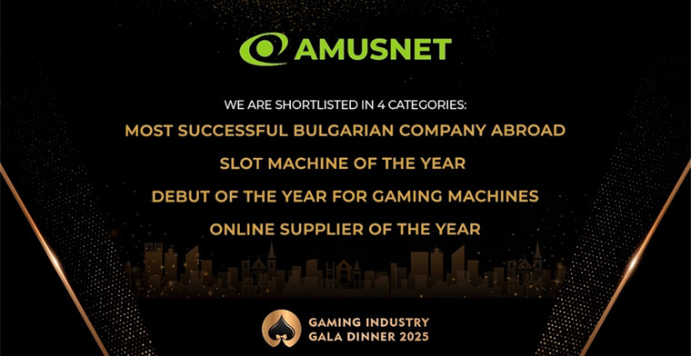 Golden Spades Awards 2025: Amusnet suma cuatro nominaciones