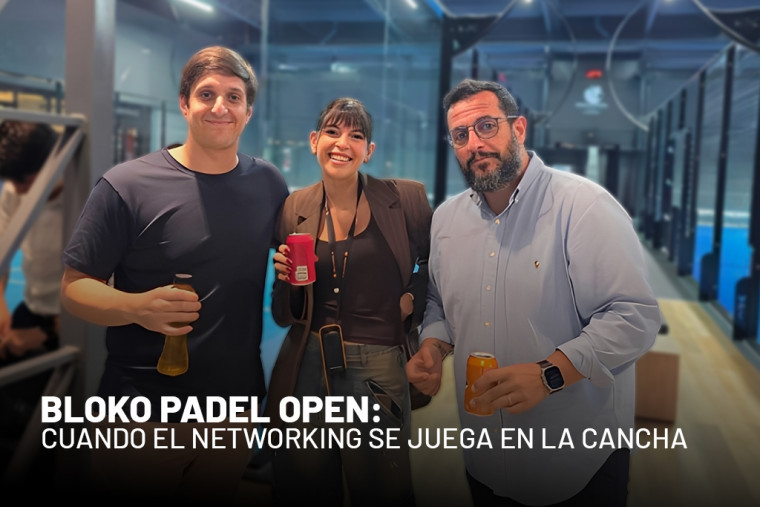 Blokotech inauguró el Bloko Padel Open con un día de deporte, networking y celebración en Canning