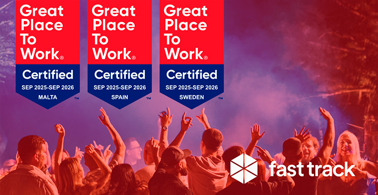 Fast Track Secures Fourth Consecutive Great Place to Work® Certification with 91% Trust Index
