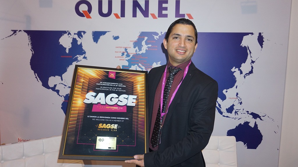 Quinel estuvo presente en SAGSE Latinoamérica