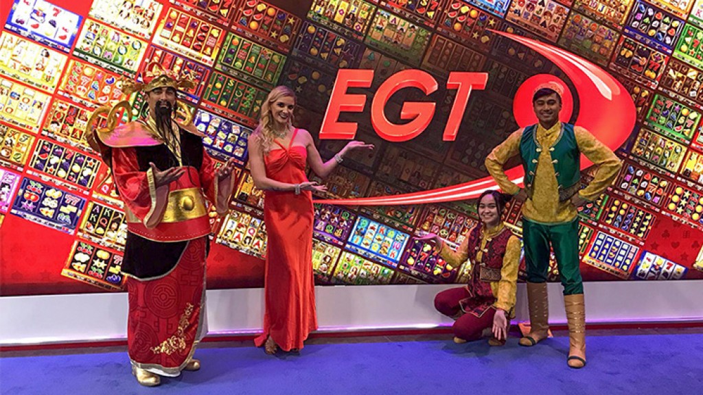 EGT greeted guests from all over the world at G2E Vegas 2018
