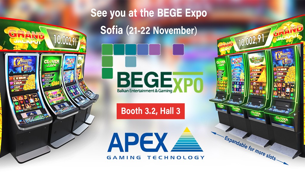 Focus on clover link from Apex Gaming at forthcoming BEGE