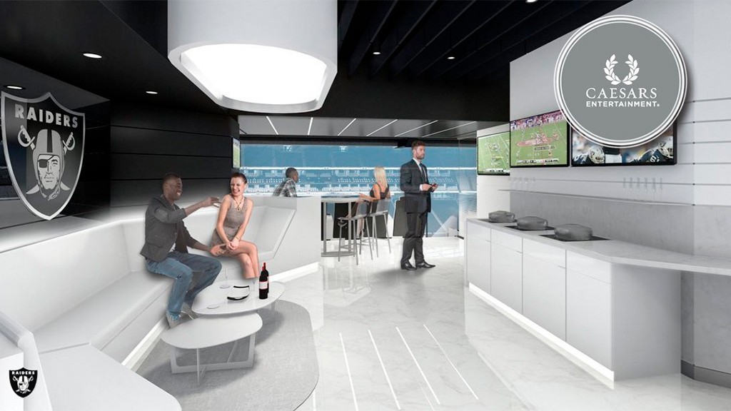 Caesars Entertainment se convierte en el primer socio fundador del Estadio de Las Vegas, Future Home of the Raiders