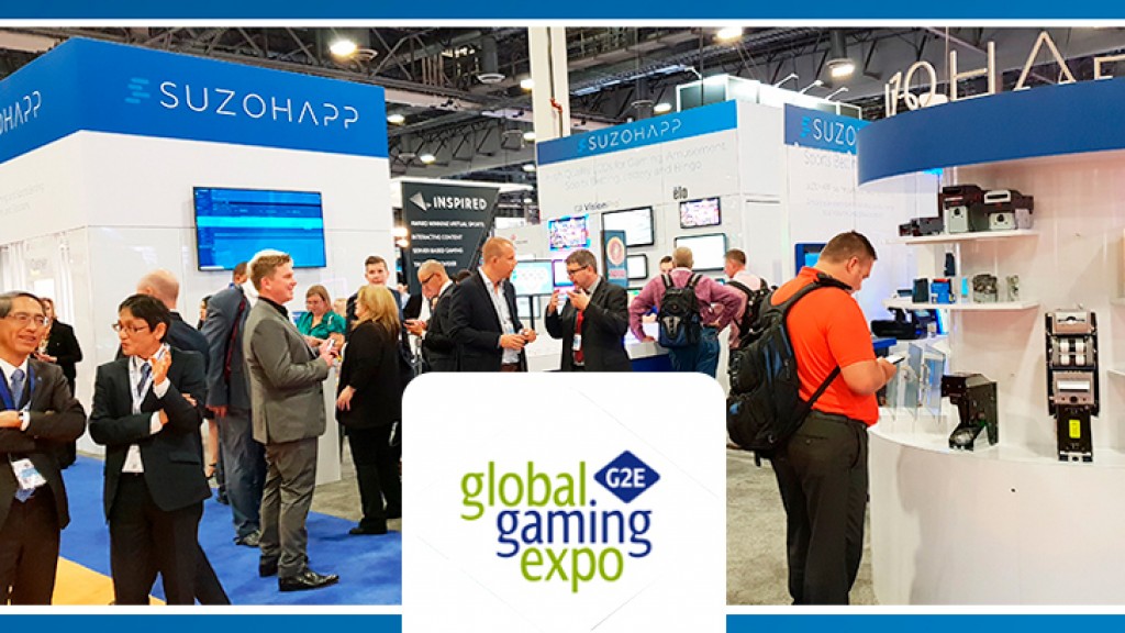 At G2E, SUZOHAPP Demonstrates its Focus as Complete Component and Cash Handling Supplier and Introduces Sports Betting solutions