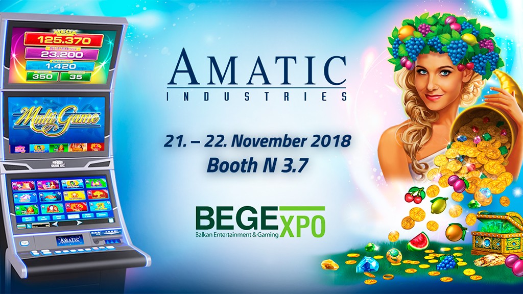 Fresh games to adorn MULTI GAME range  of AMATIC Industries at BEGE 