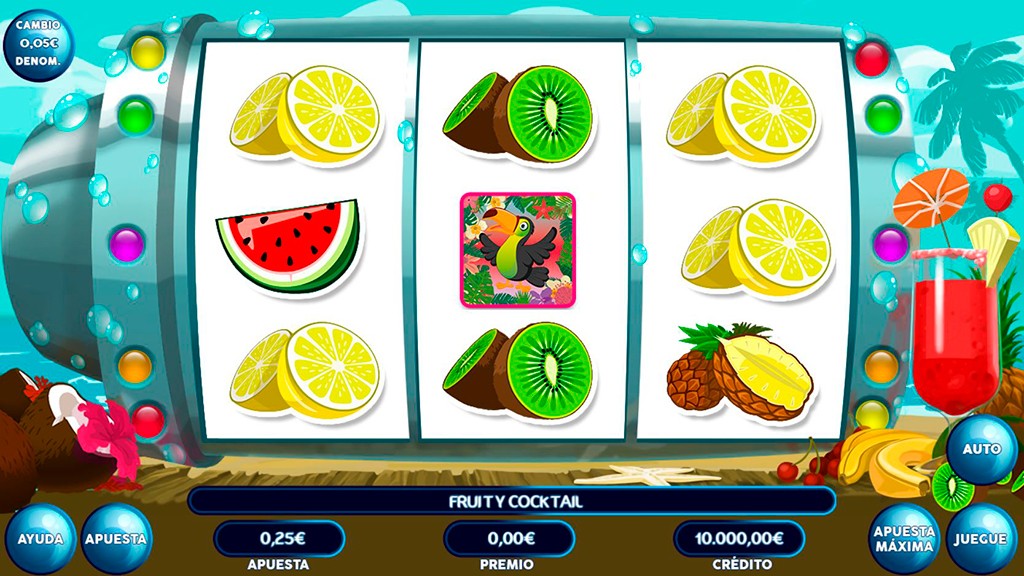 Fruity Cocktail, ahora también en versión online disponible en Wanabet