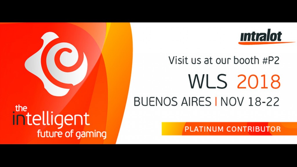 The intelligent future of gaming is showcased by Intralot at the WLS 2018, in Buenos Aires, november 18-22
