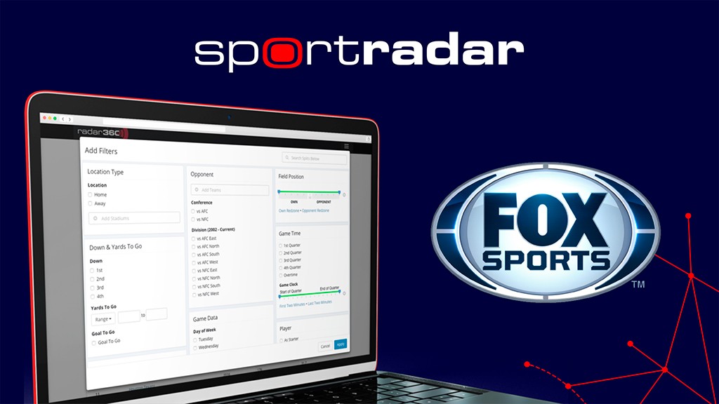 FOX Sports aprovecha Sportradar para impulsar la narración basada en datos de las redes