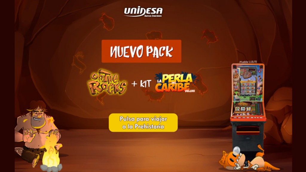 “Unidesa ON THE ROCKS” se consolida en el mercado con su “auténtico viaje a la Prehistoria” y su nuevo PACK
