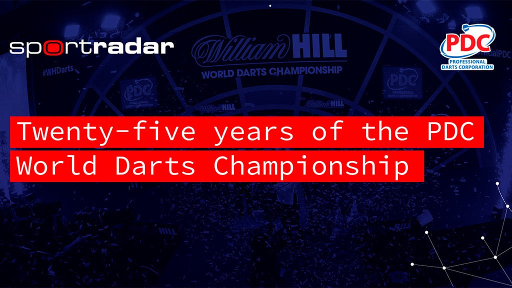147-break vs nine-dart leg: Twenty-five years of the PDC World Darts Championship
