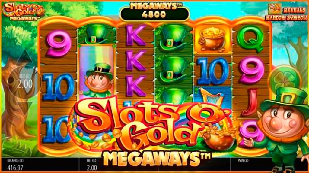 Blueprint Gaming´s cheeky leprechaun returns in Slots O´ Gold MegaWays™