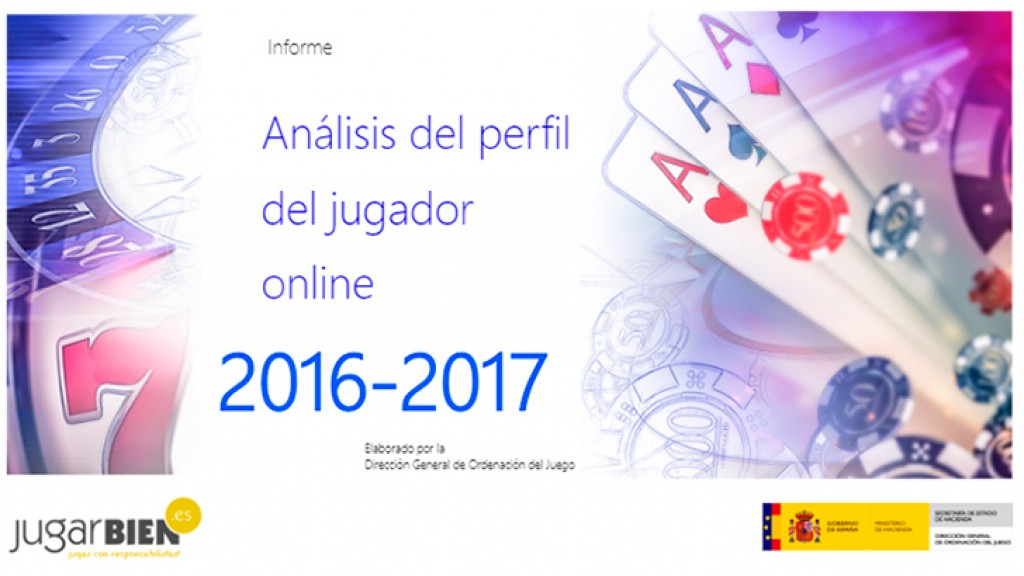 DGOJ publico el Análisis del perfil del jugador online 2016 - 2017