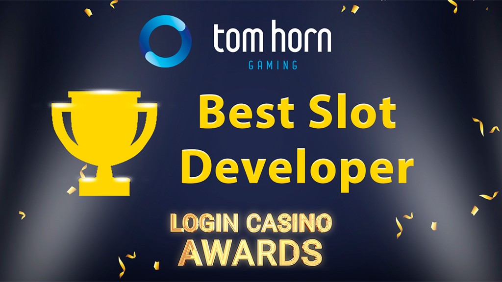 Tom Horn Gaming completa el 2018 con el premio ´Best Slot Developer´ en el evento ´Login Casino Awards´