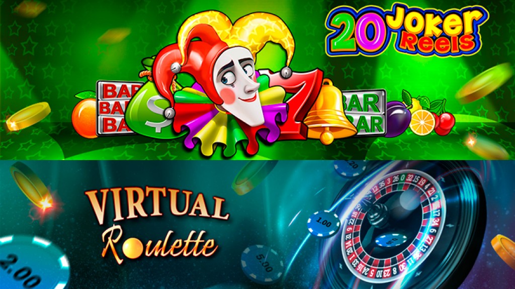 20 Joker Reels and Virtual Roulette. Brand new games releases from EGT Interactive