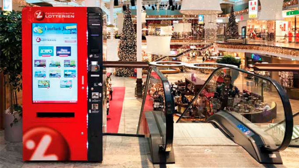 Instant Ticket Vending Machine – NOVOMATIC SelfService Lottery 16