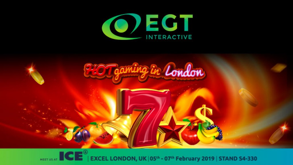 EGT Interactive at ICE London with even more pleasant surprises.